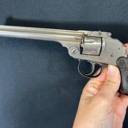 RARE IVER &JOHNSON SAFETY AUTO HAMMERLESS 2nd modèle calibre 32sw short