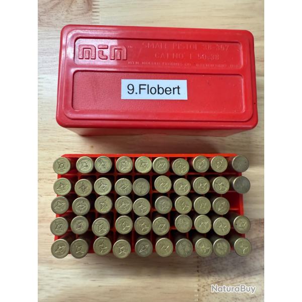 1 boite de 49 cartouches 9 mm FLOBERT