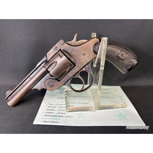 IVER JOHNSON SAFETY AUTO 2nd modle calibre 38sw