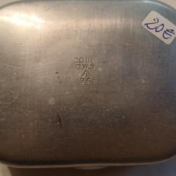 Boîte alu pour savon G.B