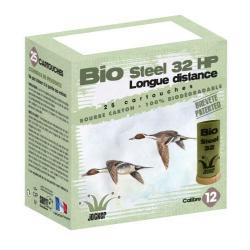 CARTON DE 250 CARTOUCHES JOCKER BOURRE BIO ACIER HP 32 C/12/70/25 N° 4 ACIER