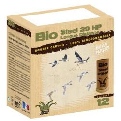 CARTON DE 250 CARTOUCHES JOCKER BOURRE BIO ACIER 29 HP C/12/70/16 N°6 ACIER