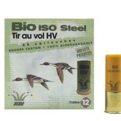 CARTON DE 200 CARTOUCHES JOCKER BOURRE BIO ACIER 35 HP C/12/76/25 N°4 ACIER