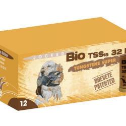 CARTON DE 240 CARTOUCHES JOCKER BOURRE BIO TSS 32 HP C/12/70/25 32 GR N°7 TUNGSTENE