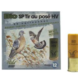 CARTON DE 200 CARTOUCHES JOCKER BOURRE BIO SP TIR AU POSE 50 HV BJ C 12 76 25 PB