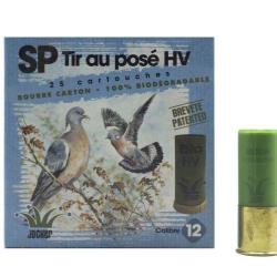 500 CARTOUCHES JOCKER BOURRE BIO SP TIR AU POSE 36 HV BJ C/12/70/25 PB 7,5