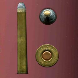 .450 Express  3" 1/4 - black powder - balle EXPRESS plomb pointe insert laiton - marquage : KYNOCH