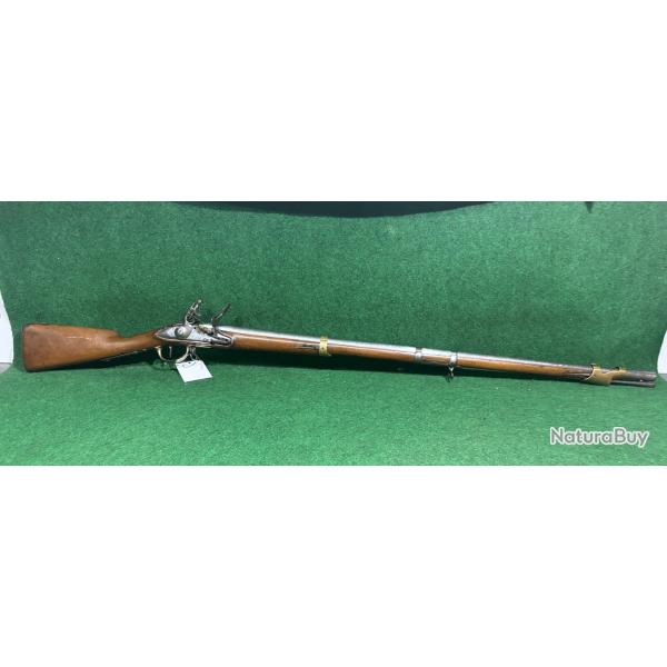 Fusil de dragon mod 1777 pur jus  a restaurer ! platine manuf nationale maubeuge an 9 rajoute,