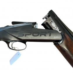 Fusil superposé Benelli "828 U Sport" 12/76, canon 77 cms, mise à prix 1 sans réserve, occasion