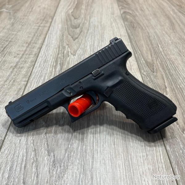 Occasion - Pistolet GLOCK 17 Gen4 Cal 9x19 + Hausse rglable et connecteur ZEV