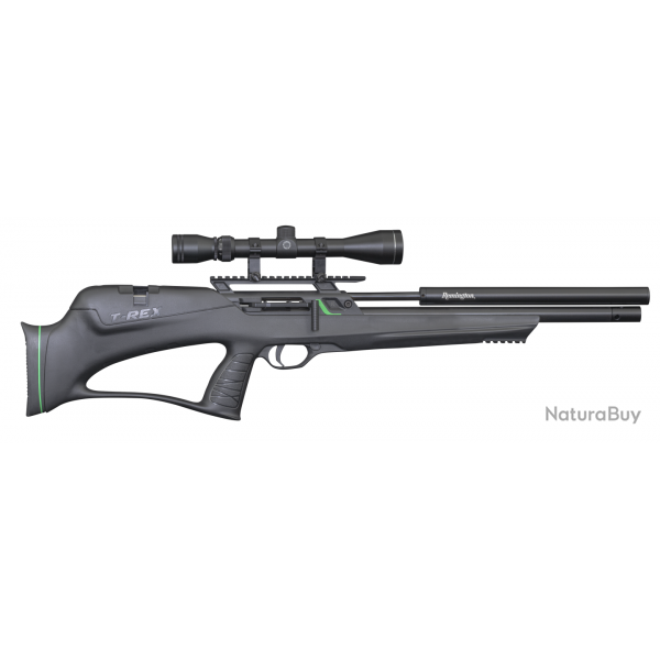 Carabine  Plomb PCP Remington T-Rex Bullpup - Cal. 5.5 mm + lunette 3-9x40