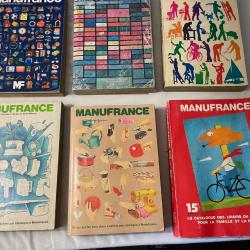 lot de 6 catalogues Manufrance