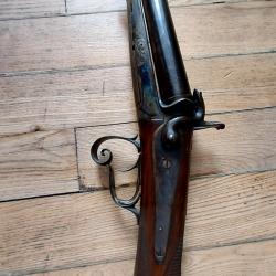 FUSIL JUXTAPOSE CALIBRE 16 A BROCHE ST ETIENNE  ETAT NEUF CAT D