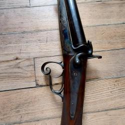 FUSIL JUXTAPOSE CALIBRE 16 A BROCHE ST ETIENNE  ETAT NEUF Catégorie D