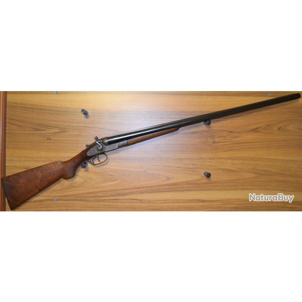 Fusil juxtapos a chien extrieur cal.12/70 BAYARD