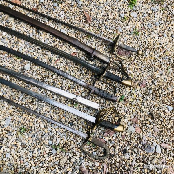 LOT D'ARMES BLANCHE