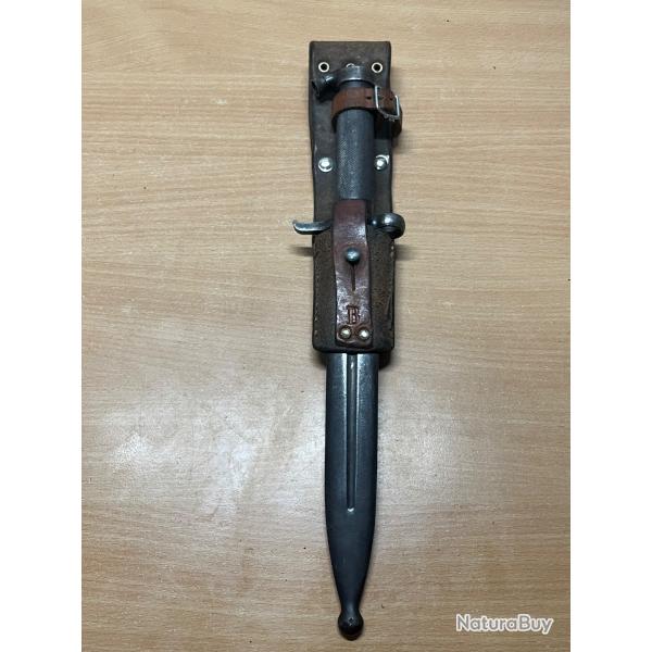 Ancienne baonnette sudoise ww1