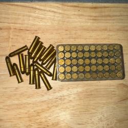 1 lot de 66 balles calibre 22 long rifle grenaille winchester