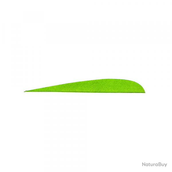 Plumes paraboliques 3pouces Gateway RW Chartreuse 100