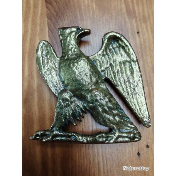 Lot de deux aigles de giberne de jeune garde 1er empire