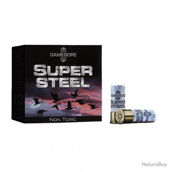 CARTOUCHES SUPER STEEL 12/70 STD 32G BJ X25 - N 4 - GAMEBORE