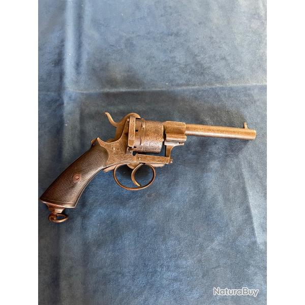 Gros revolver 9mm  broches