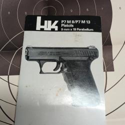Notice HK P7 M8 / P7 M13 9×19