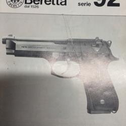 Notice beretta 92