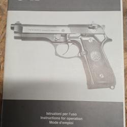 Mode d"emploi beretta 92