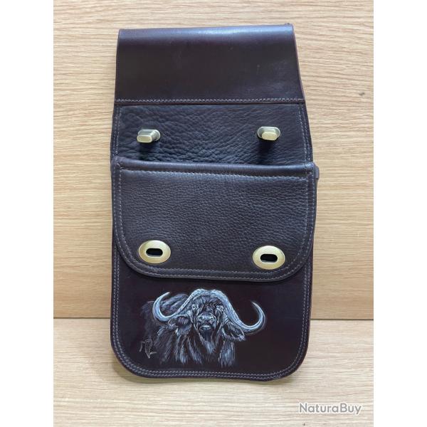 Cartouchires en cuir vritable 25 cartouches  1 sans prix de rserve !