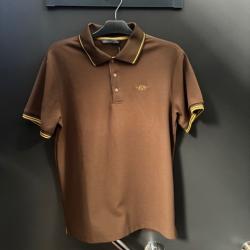 polo blaser taille M marron neuf destockage chasse enchere