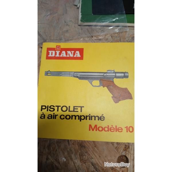 Mode d"emploi DIANA 10