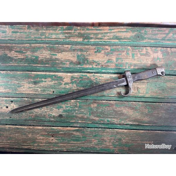 Baonnette modle 1892 Berthier - Originale Premire Guerre - Lame 39,5 cm - militaria 14-18