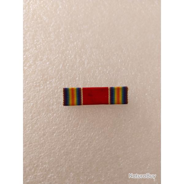 Ribon mdaille armee us WORLD WAR 2 VICTORY WW2 ORIGINAL