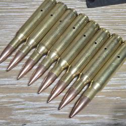 8 munitions neutralisé 30.06 pour garan US M1