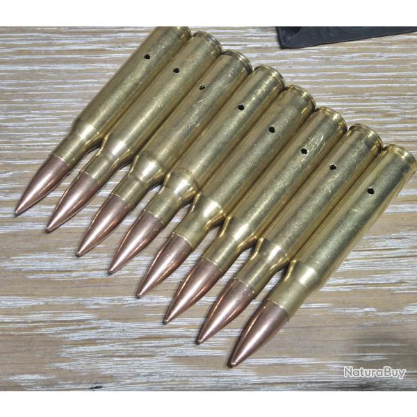 8 munitions neutralis 30.06 pour garan US M1
