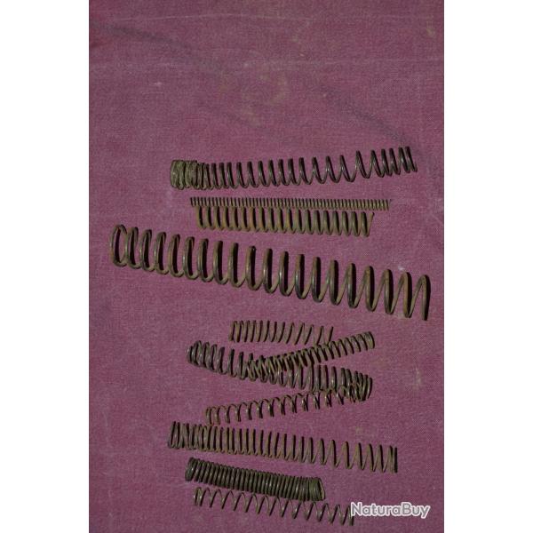 lot de 10 gros ressorts pour armes divers