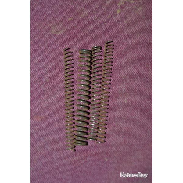 lot de 4 gros ressorts pour culasses fusil
