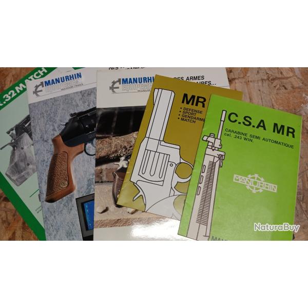 Mode d"emploi et catalogue MANURHIN