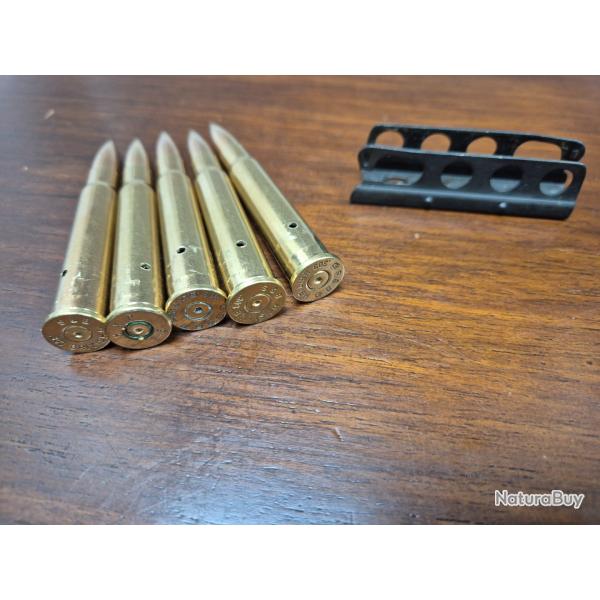 5 munitions anglaise, British neutralis avec leur clip 303