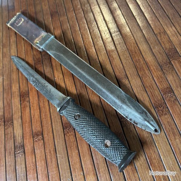BAONNETTE MAS MODIFI POIGNARD DE COMBAT AVEC TUI DE CEINTURE