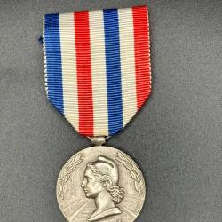(27.002) Médaille d'honneur des chemins de fer - Echelon Argent
