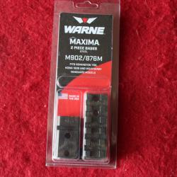 Embase WARNE pour Remington 700 et Weatherby Vanguard