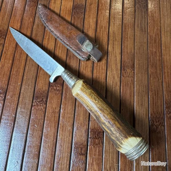 COUTEAU VINTAGE TRADITIONNEL ALLEMAND NICKER 1930-1950 FABRICATION ARTISANALE ALLEMANDE