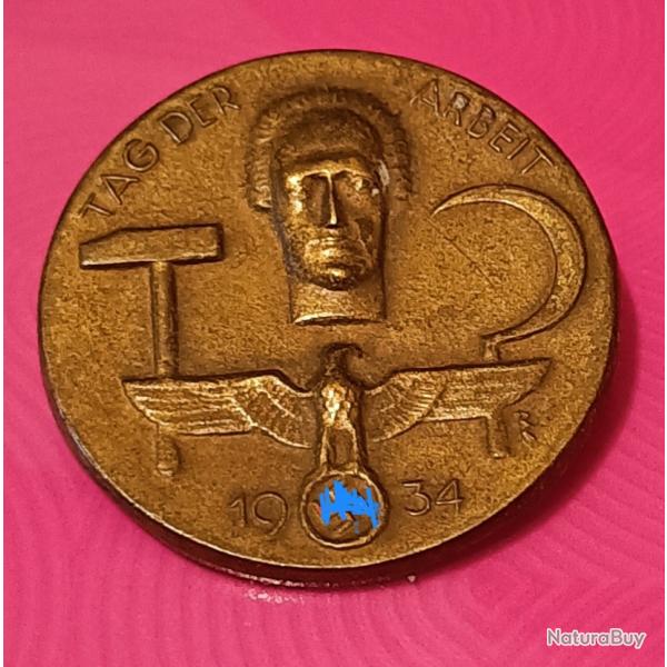 Badge allemand WW2 de journe