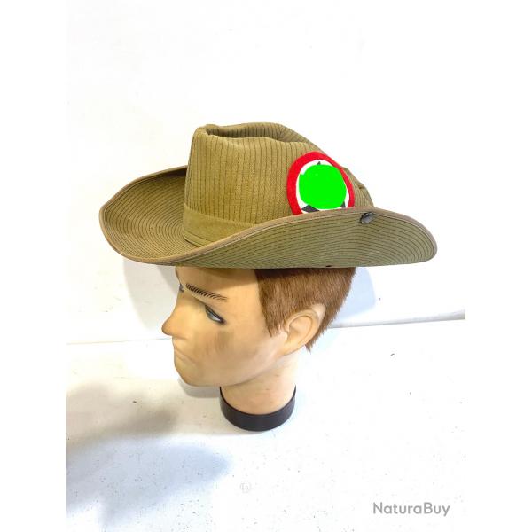 Ancien chapeau de brousse Afrique du sud AWB Afrikaner anne 1975