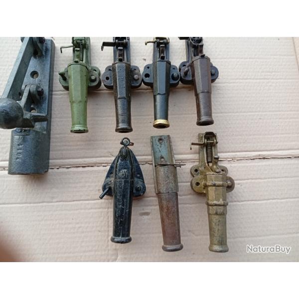 Lot de 8 canon avertisseur
