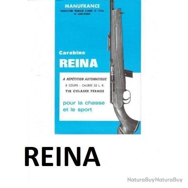 notice REINA MANUFRANCE (envoi par mail) - VENDU PAR JEPERCUTE (m2458)