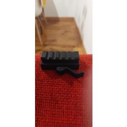 Riser 1.5 cm picatinny montage qd
