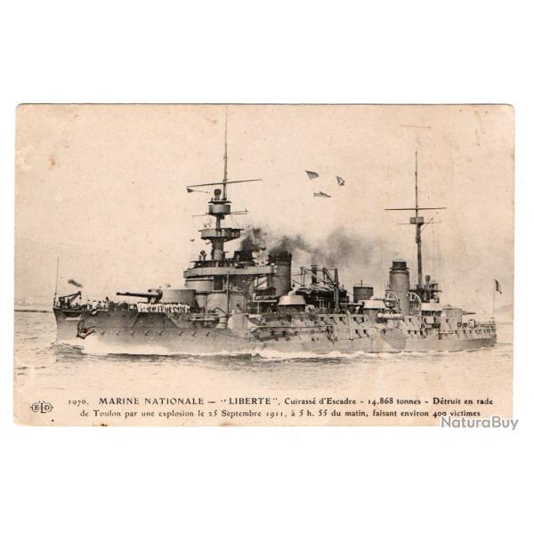 CPA - Marine Nationale -" Libert" - Cuirass d'Escadre N3311